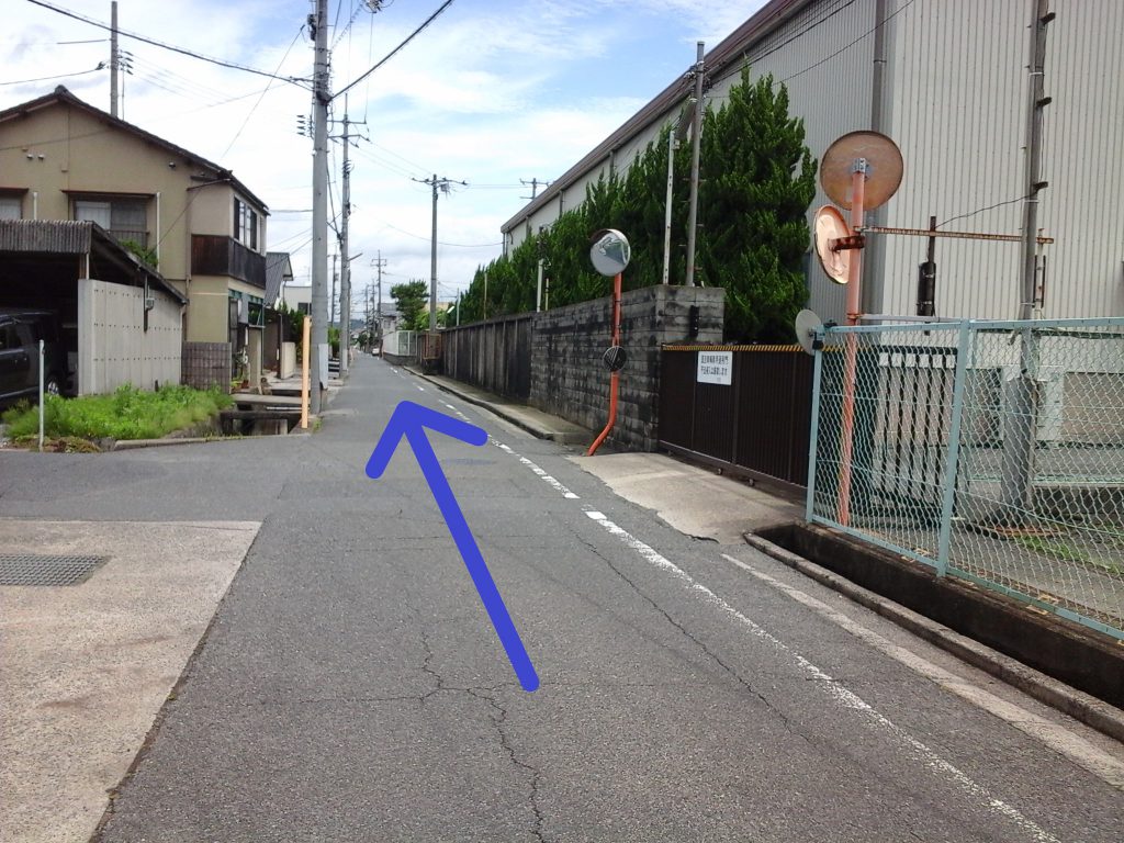 「tochito茶屋町展示場」道順3
