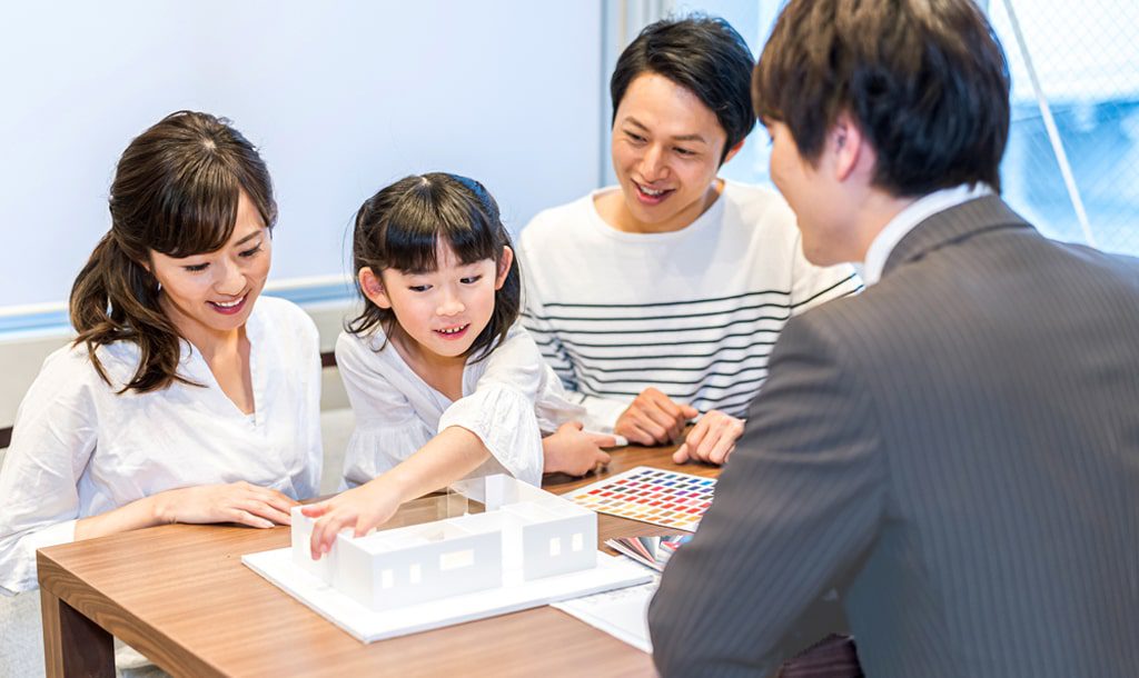 ご家族との相談風景