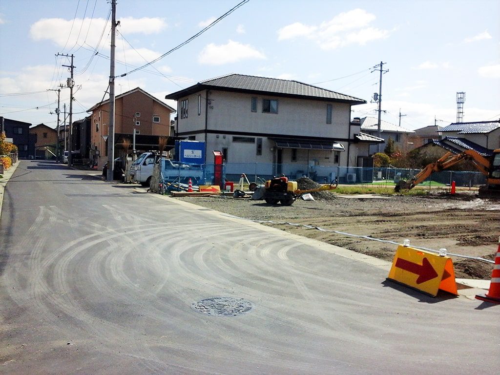 北側道路