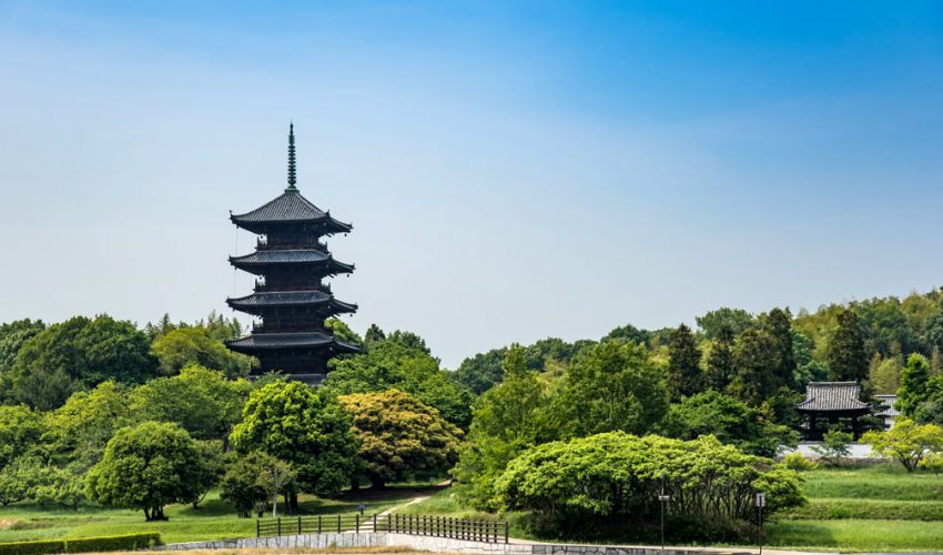 初夏の備中国分寺