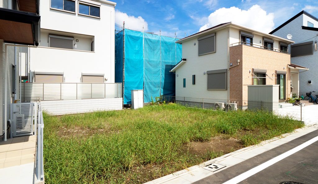 住宅地の分譲地