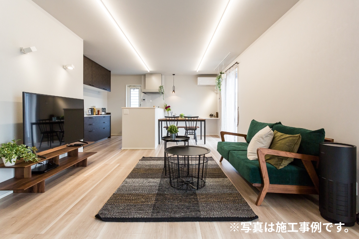 【倉敷市林】家事ラク動線と適材適所の収納!デザインと高性能を両立した完成見学会