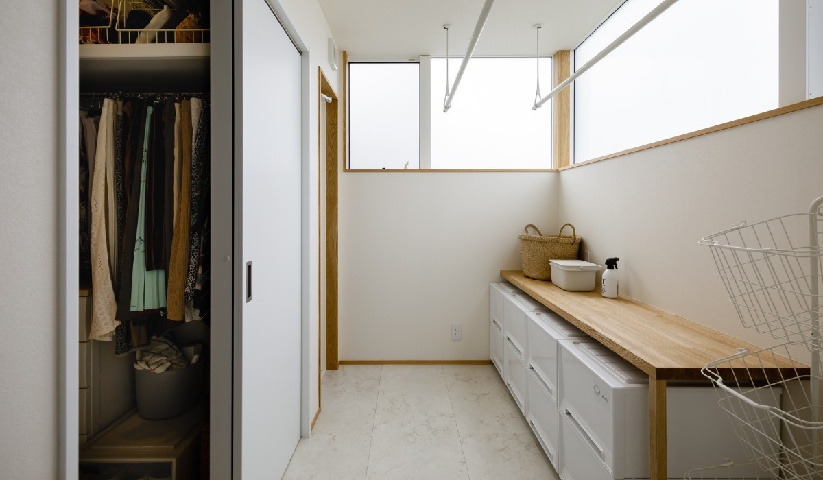 光と風が通る、家事動線にこだわった平屋の新築注文住宅