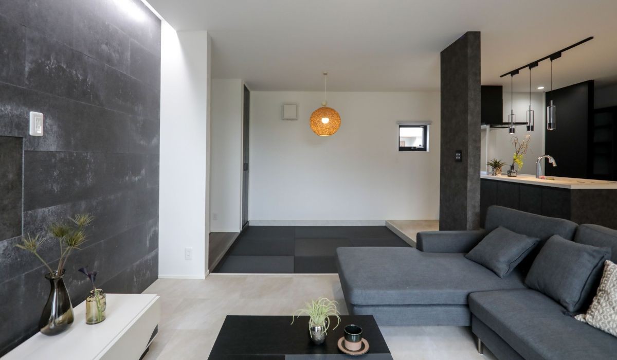 家族の集うダウンフロアのある家