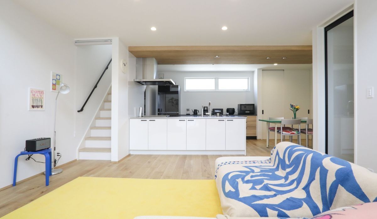 アートが映えるこだわりの家