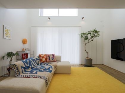 アートが映えるこだわりの家