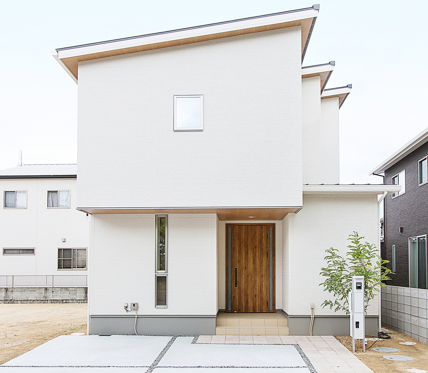 スタイリッシュなデザイン住宅の家