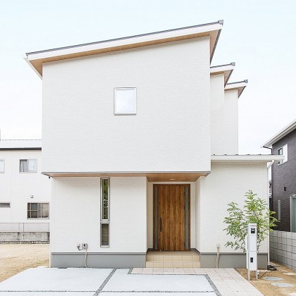 スタイリッシュなデザイン住宅の家