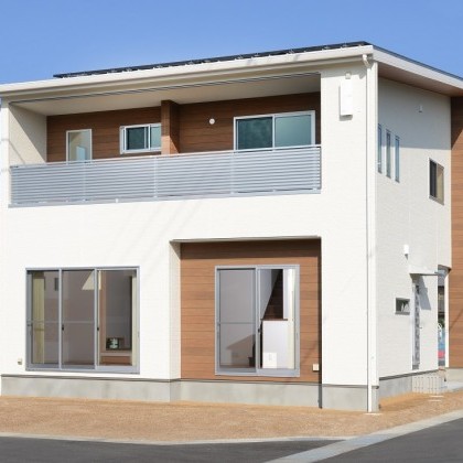 20帖リビングの大空間のある家