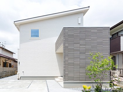 ホテルのような洗面台がある家