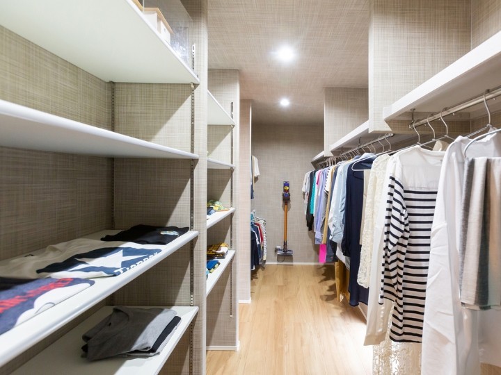 “しまう場所”がある幸せ。収納力に自信あり