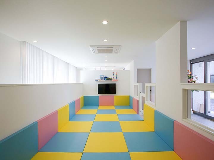 広々としたキッズスペースをご用意
お子様も飽きずに遊ぶことが出来ます。